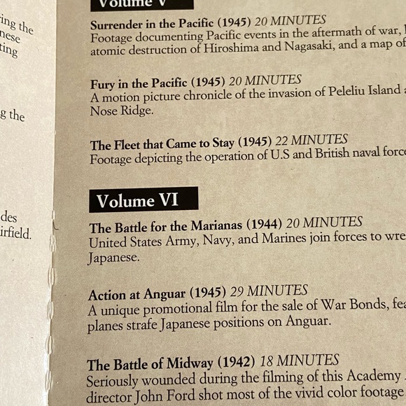 WW2 DVD Set NIP - National Archives War In The Pacific - World War II History - Picture 12 of 14